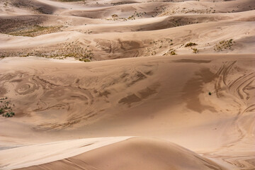 Fototapeta na wymiar Gobi sand texture