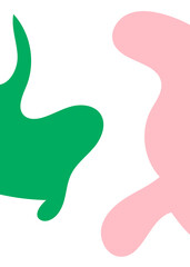 Abstracts Shape Decorative Backdrop