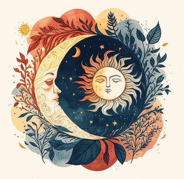13,200+ Sun And Moon Drawing Stock Photos, Pictures & Royalty-Free Images -  iStock
