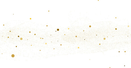 Silver gold stars confetti.