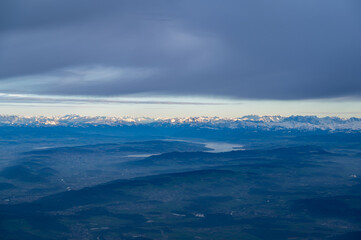 aerila view to space