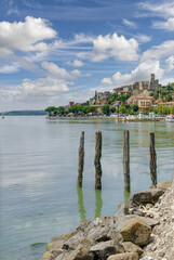 Fototapeta premium Passignano sul Trasimeno,Trasimenischer See,Umbrien,Italien