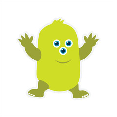 Cute Monsters Sticker