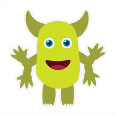 Cute Monsters Sticker