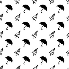 umbrella pattern for web and background also printable