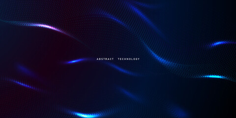 abstract technology background modern design vector illustration