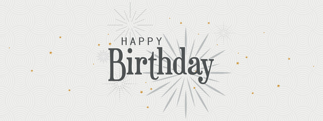 happy birthday with cool font	