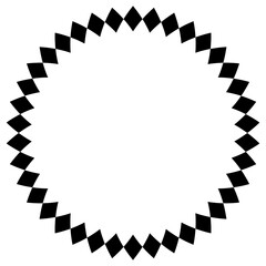 vintage circle frame png file