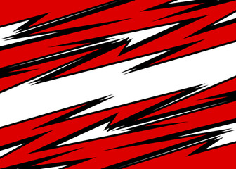 Abstract background with reflective sharp arrow pattern and with some copy space area