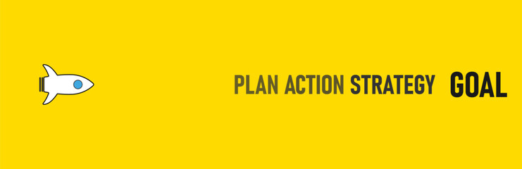 Jet plan action flying from strategy ideas to goal. new year plan goal idea concept.
concept of working with a different thinking plan.