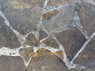 stone texture. abstract texture. a set of stones of different shapes. Horizontal image.