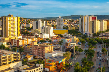 Panoramic view of the city Montes Claros