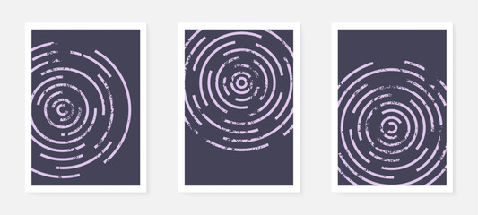 Abstract wall art poster prints. Wall prints. Minimalistic poster prints. Posters collection. Collection of vector abstract wall art.