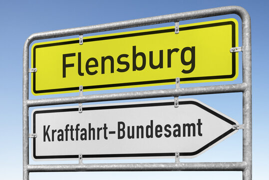 Stadt Flensburg, Kraftfahrt-Bundesamt, (Symbolbild)