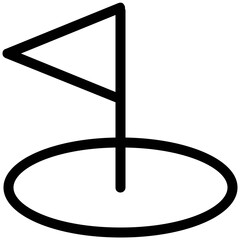 Golf Flag 