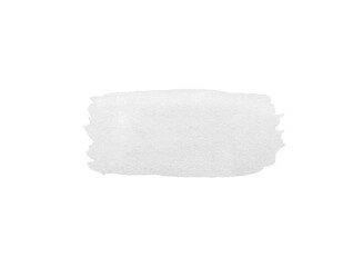 Abstract white watercolor background texture isolated on a white