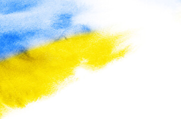 Flag of Ukraine background texture