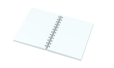 Isolated Open Notebook