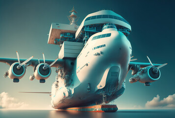 2022 will see the introduction of drone technology, flying devices, industrial logistics, export import products, home delivery services, shipping, and transportation. Generative AI