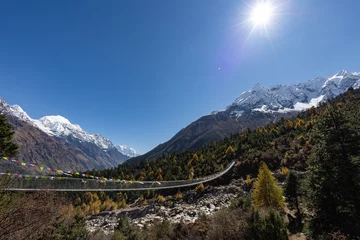 Fotobehang Manaslu Nepal Manaslu Circuit Himalaya