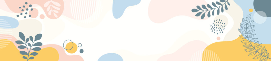 Color splash abstract background for design.Template banner and cover for social media ad, template special promo new arrival sale.