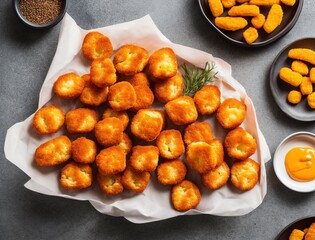 plate of boneless chicken, thigh fillet