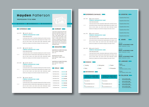 professional resume template