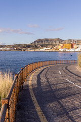 Carretera en la costa