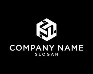real estate company logo modern logo initial T