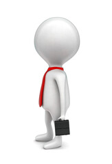 3d employee concept -