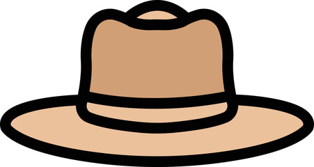 Hat Vector Icon Design Illustration