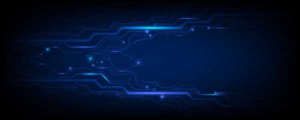 High-tech digital technology network circuit board concept background image