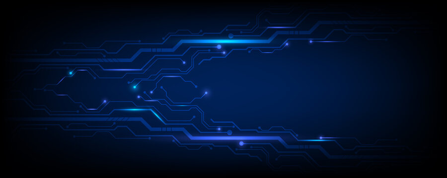 High-tech digital technology network circuit board concept background image