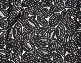 Textilstoff als Textur und Muster, Hintergrund mit Textfreiraum