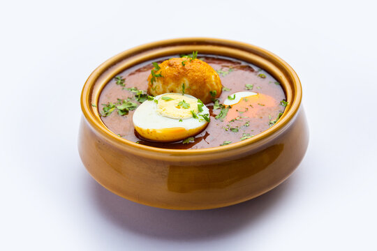 Anda Masala or Egg Curry is popular indian spicy food