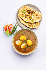Anda Masala or Egg Curry is popular indian spicy food