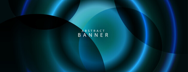 Abstract geometric colorful vector illustration blue design background