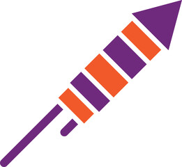 Fireworks Vector Icon Design Illustration