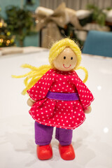 A beautiful wooden poppet, the joy of children.