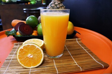 fresh orange juice