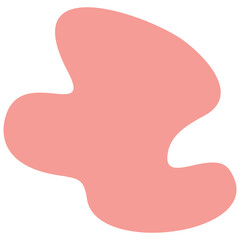 Blob Pastel Element
