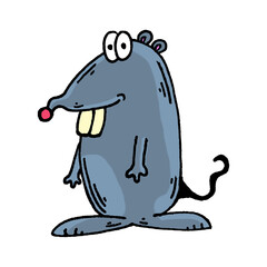 Cartoon Rat Clipart