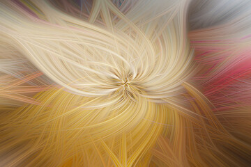 Twisted twirl abstract design