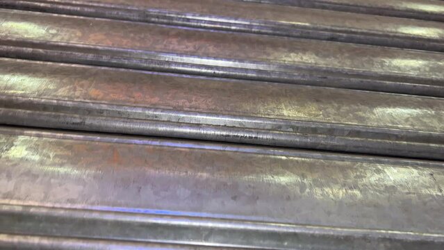 Luminous metal shutter