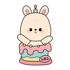 happy birthday rabbit