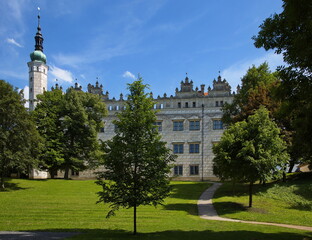 Obraz premium Castle of Litomysl in Pardubice Region,Czech Republic,Europe 