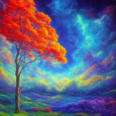 Obraz na płótnie Canvas Colorful Landscape