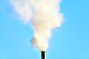 High pollution level as a danger to environment.