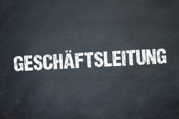 Obraz premium Geschäftsleitung 