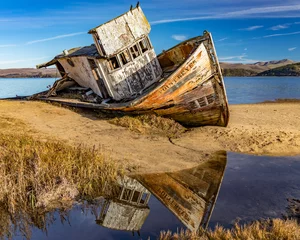 California-Inverness-S.S. Point Reyes Shipwreck © thomas